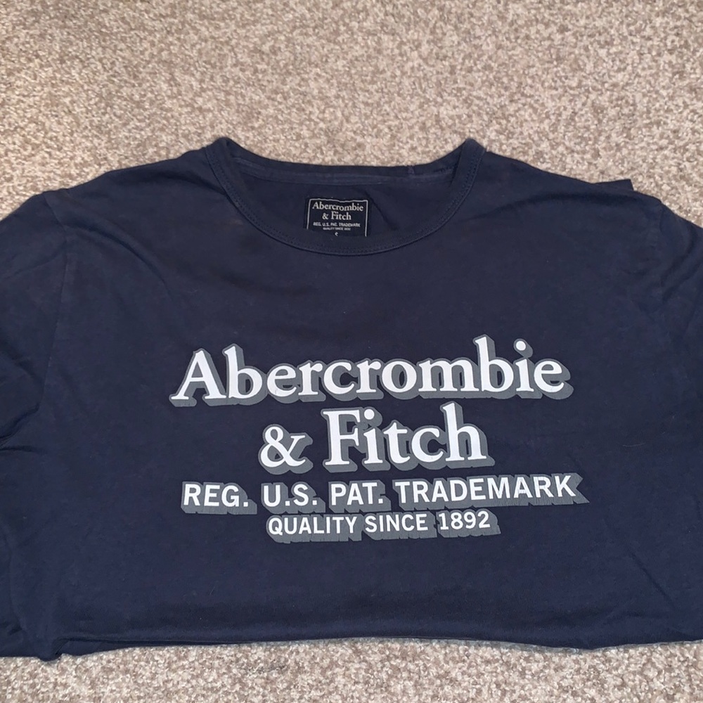 SS A&F Front Logo Tee (Small)